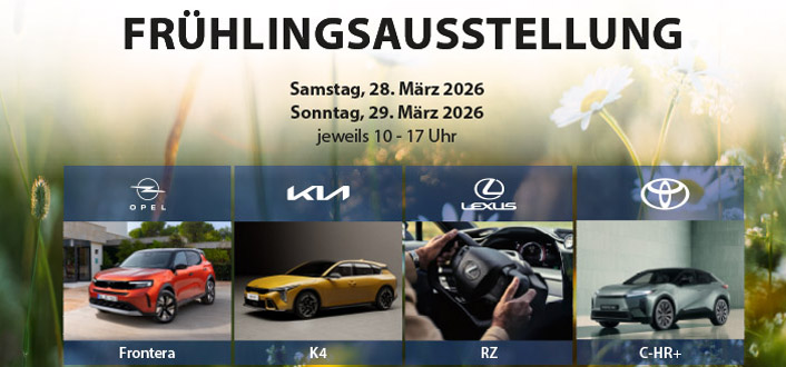 Einladung zur Frühlingsausstellung